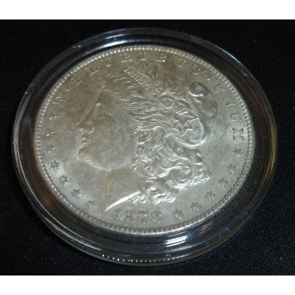 1878 s Morgan Silver Dollar High Grade - Picture 1 of 6